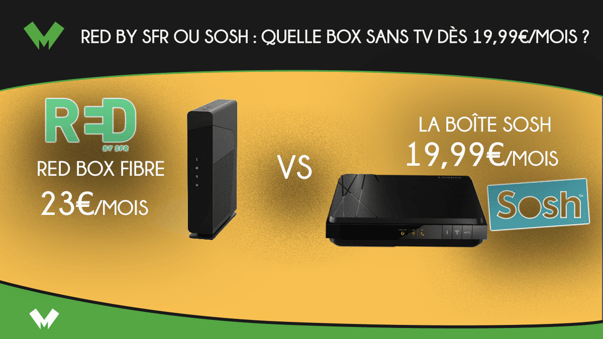box sans TV red vs sosh