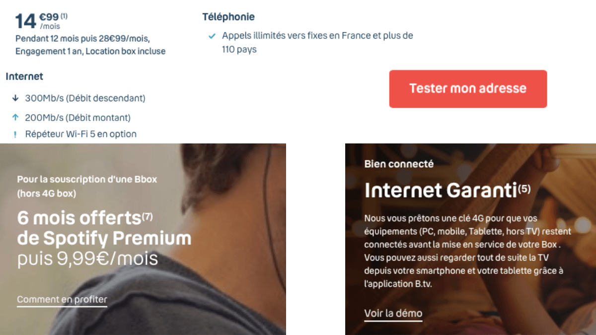 Bouygues Telecom propose une box pas cher à 14,99€/mois.