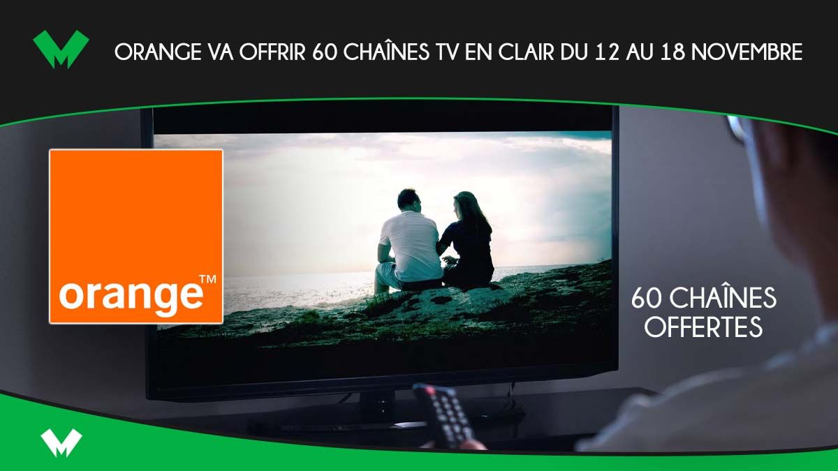 Orange offre 60 chaines TV