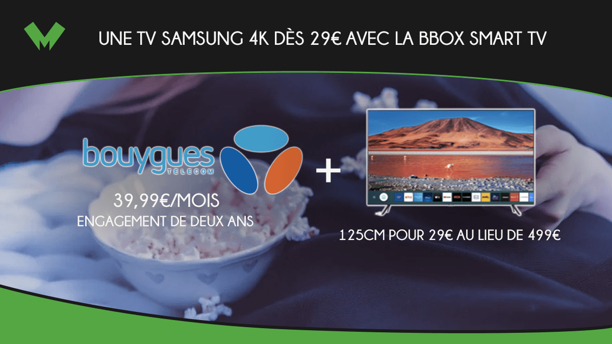 L'offre Bbox Smart TV de Bouygues Télécom