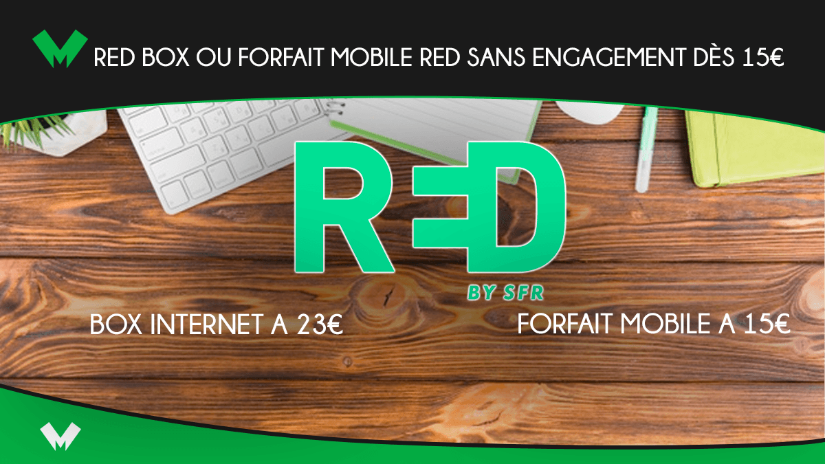 Forfait mobile et box internet RED by SFR