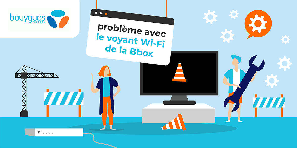 Problème de voyant Wi-Fi sur les box internet Bouygues Telecom.  Problème voyant Wi-Fi Bouygues Telecom.