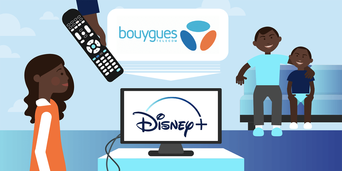 Profiter de Disney+ sur sa box internet Bouygues Telecom