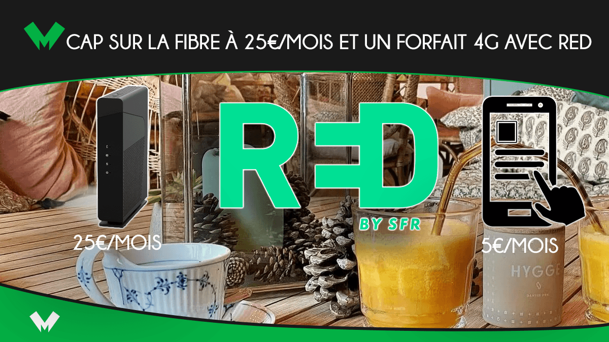Forfait et box RED by SFR