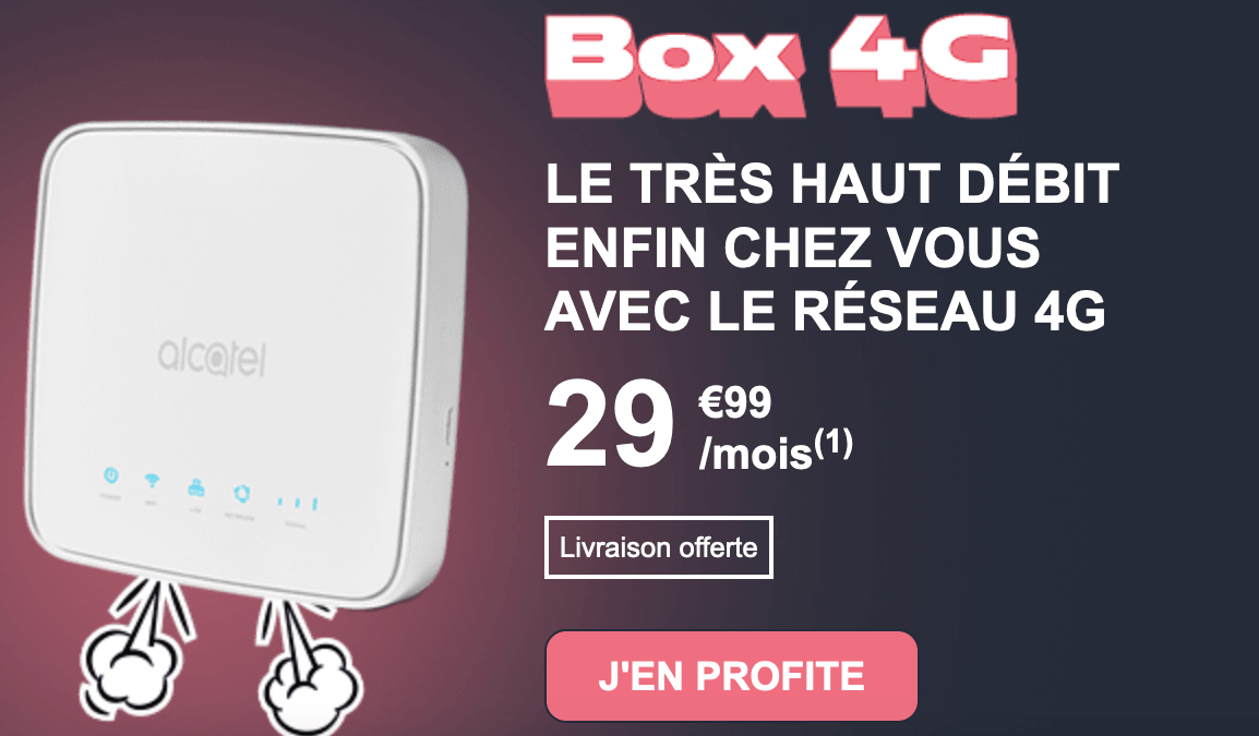 box 4G l'offre NRJ
