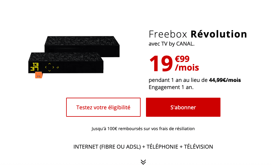 box internet freebox révolution
