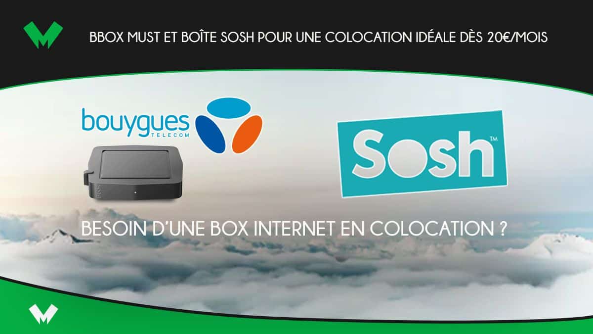 Box colocation Bouygues Sosh