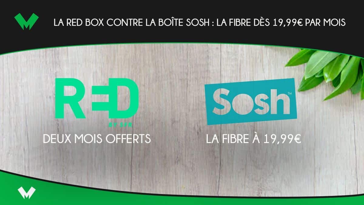 Box internet RED Box vs Boîte Sosh copie