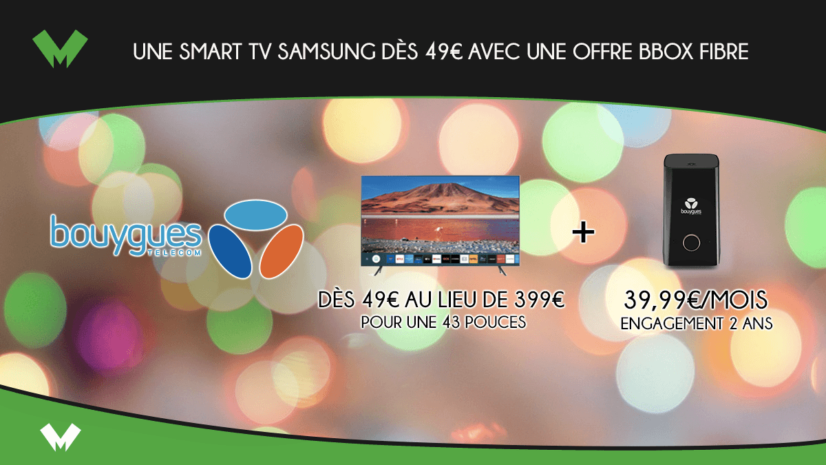 L'offre Bbox Smart TV de Bouygues Telecom