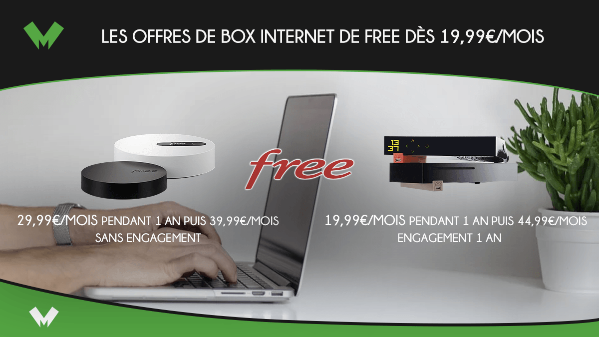 Les box internet de Free