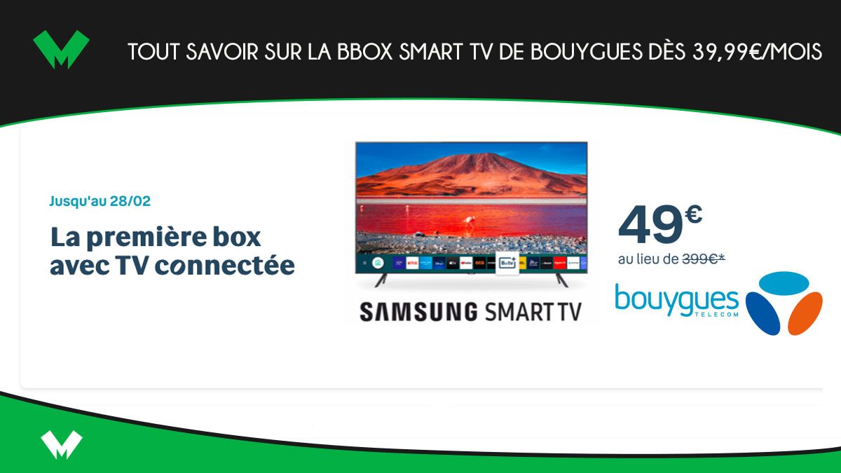 Bbox smart TV en promo