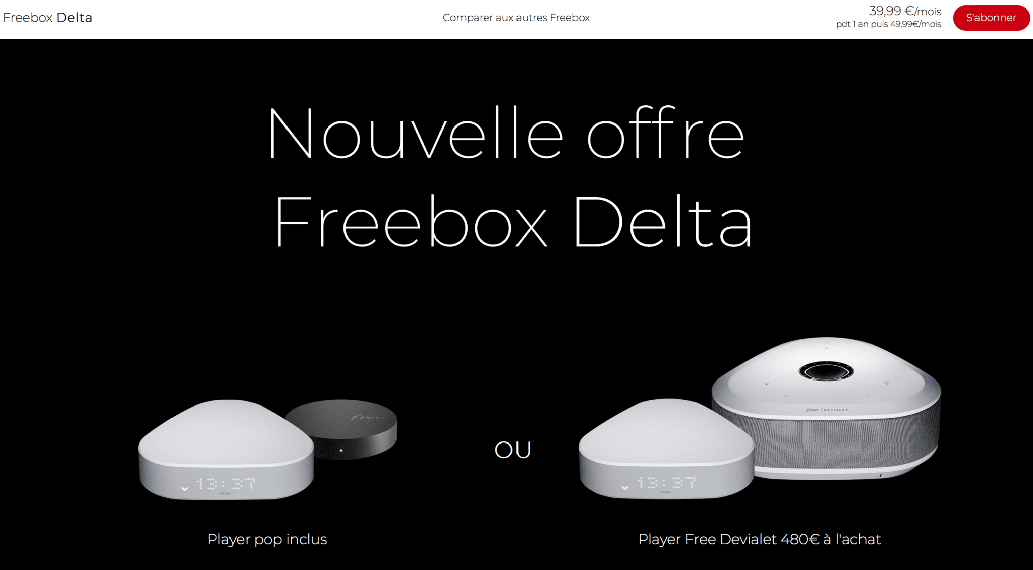 Freebox delta