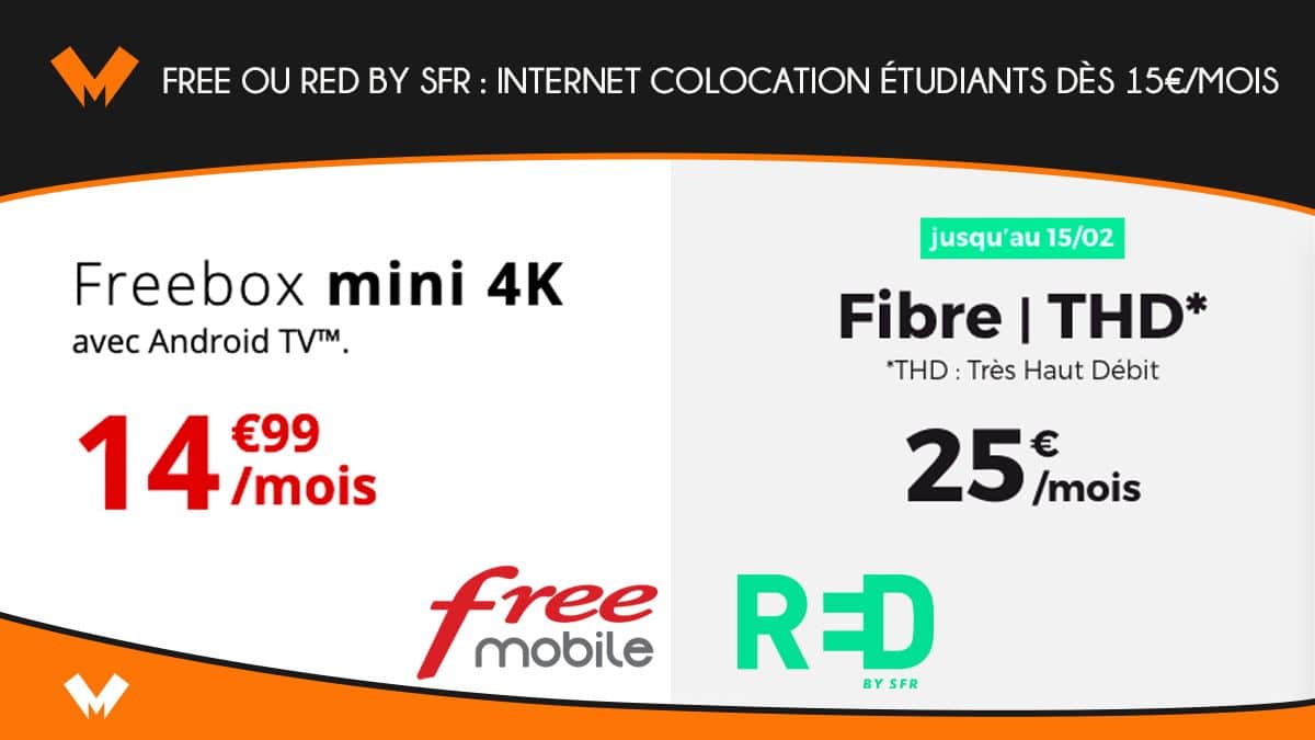 Freebox mini 4K VS RED Box