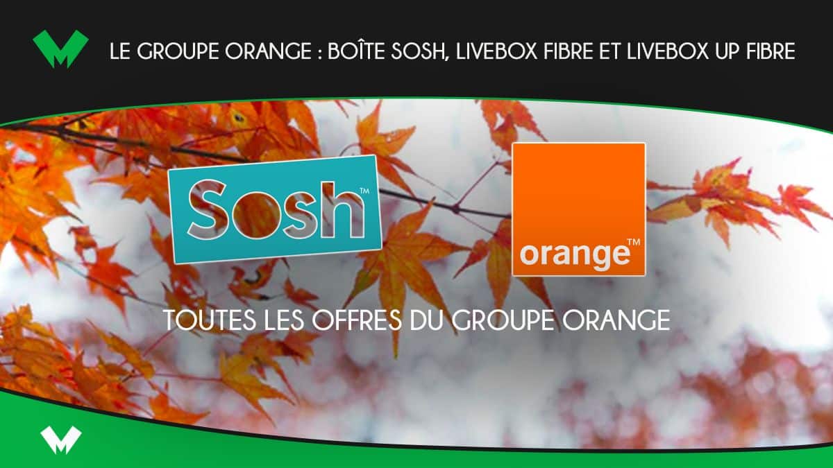 Groupe Orange Boite Sosh Livebox Fibre Livebox Up Fibre