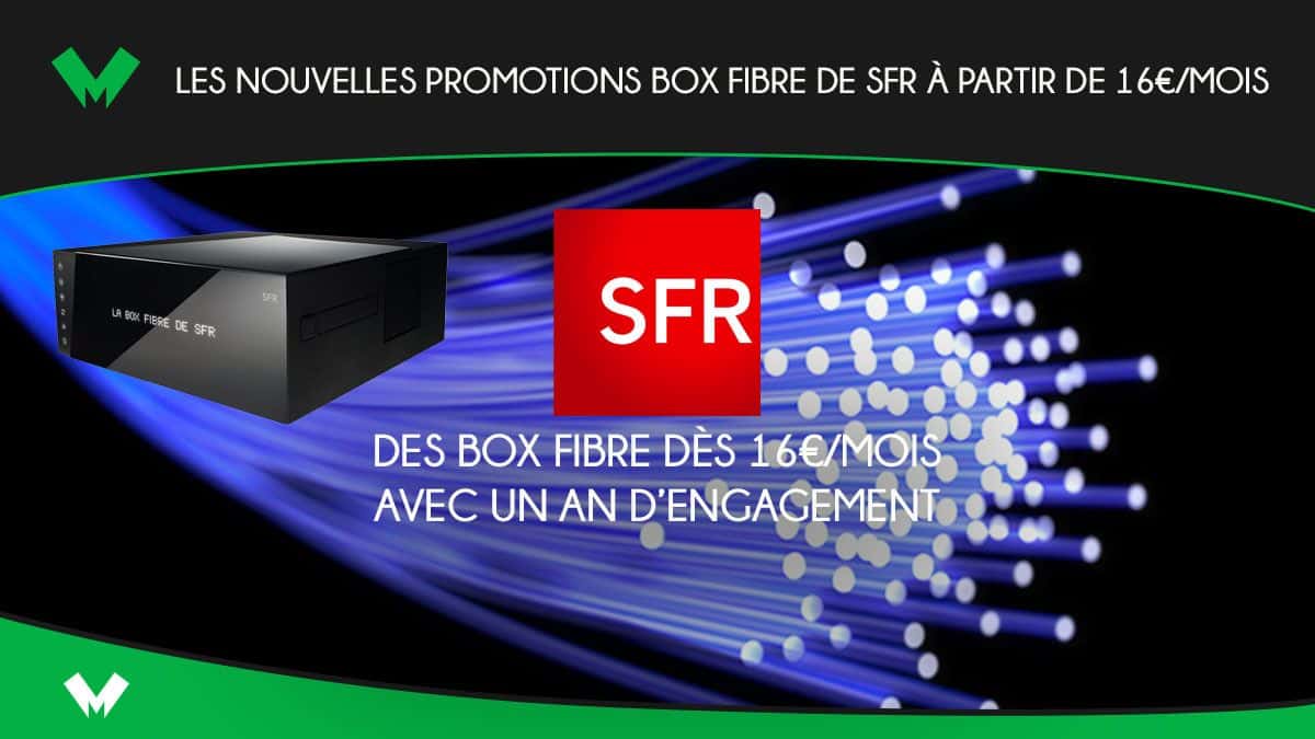 Nouvelles box fibre SFR