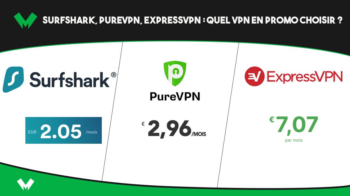 Promo VPN Surfshark PureVPN ExpressVPN