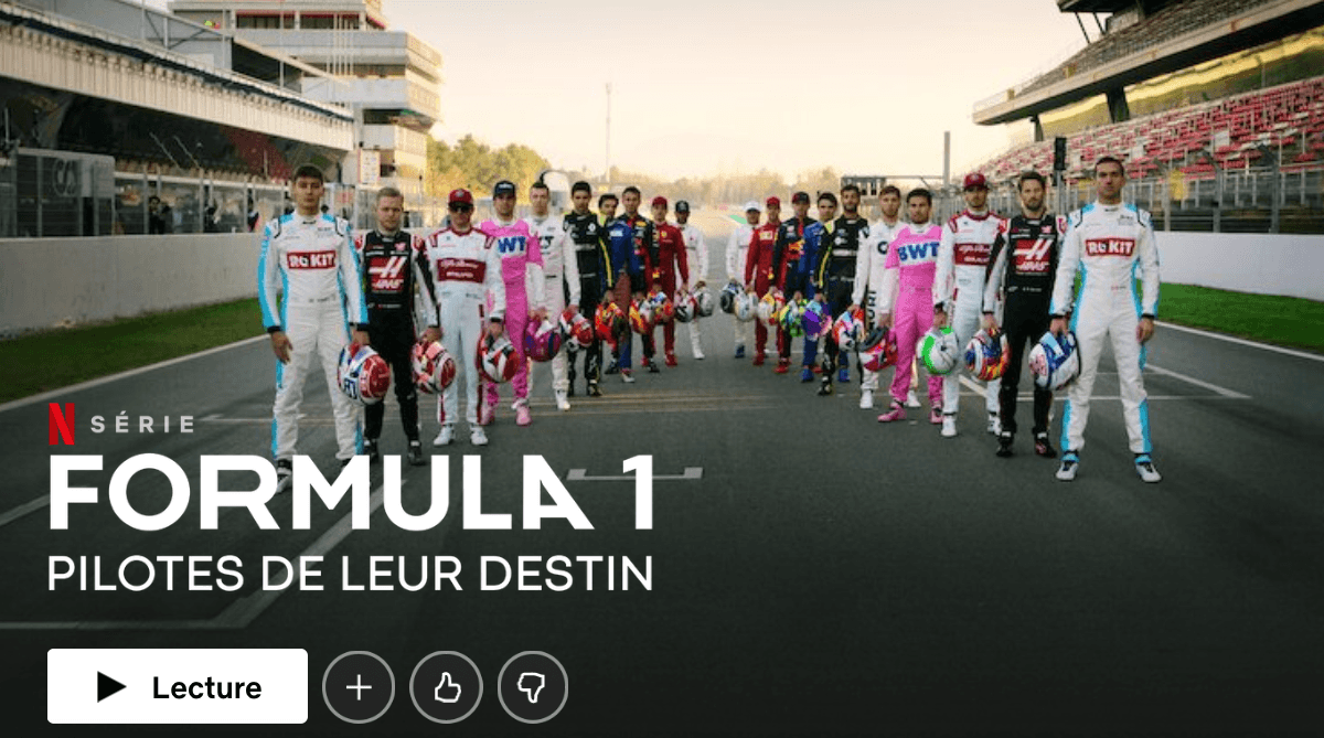 Regarder Formula 1 sur Netflix
