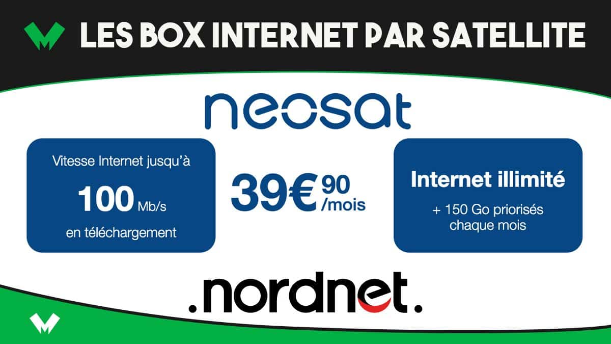 Nordnet abonnement box internet par satellite