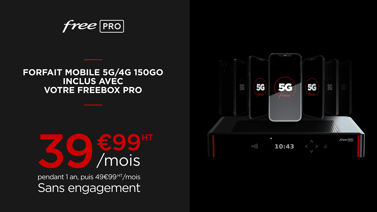 Freebox Pro à 39,99€/mois