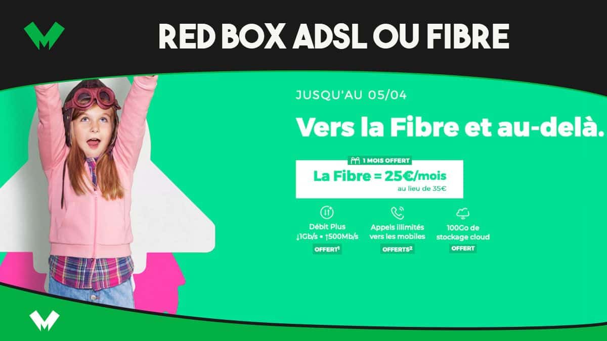 red box adsl ou fibre