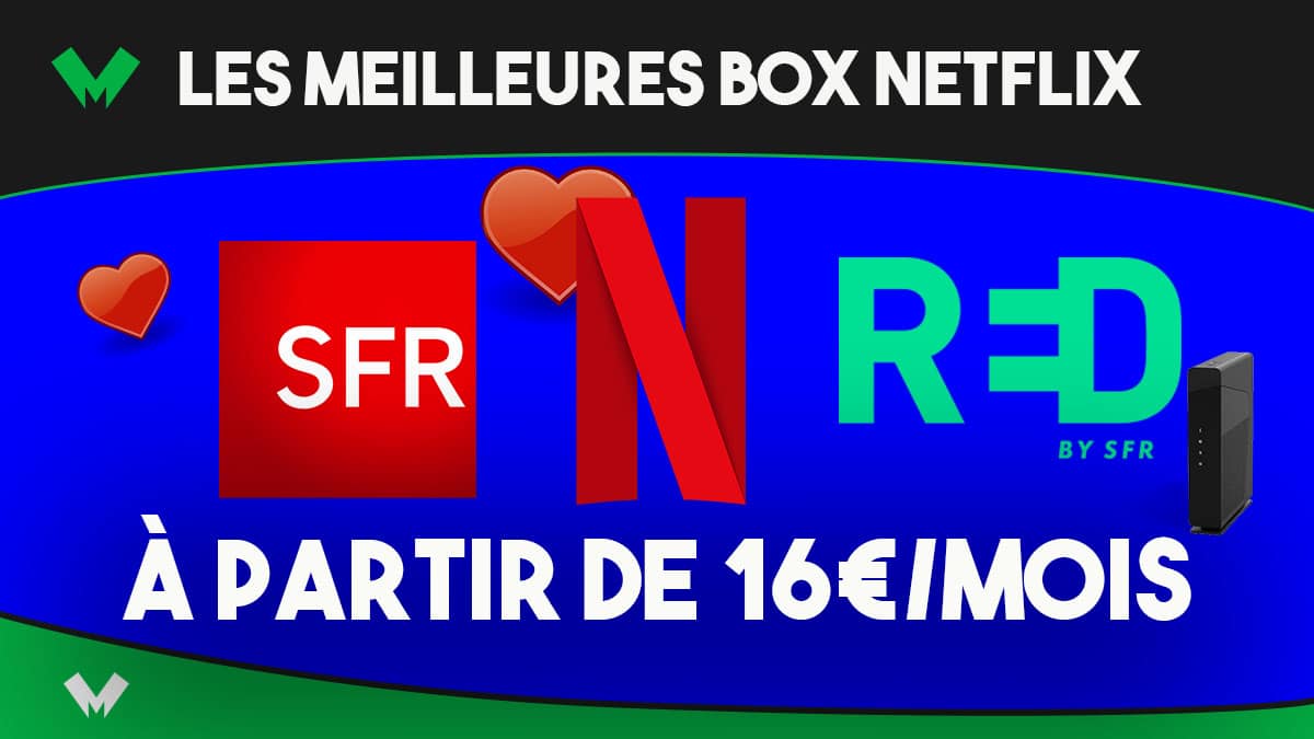 Netflix, RED by SFR Vs. SFR RED by SFR Vs. SFR