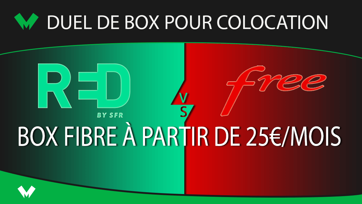 Box colocation RED ou Free