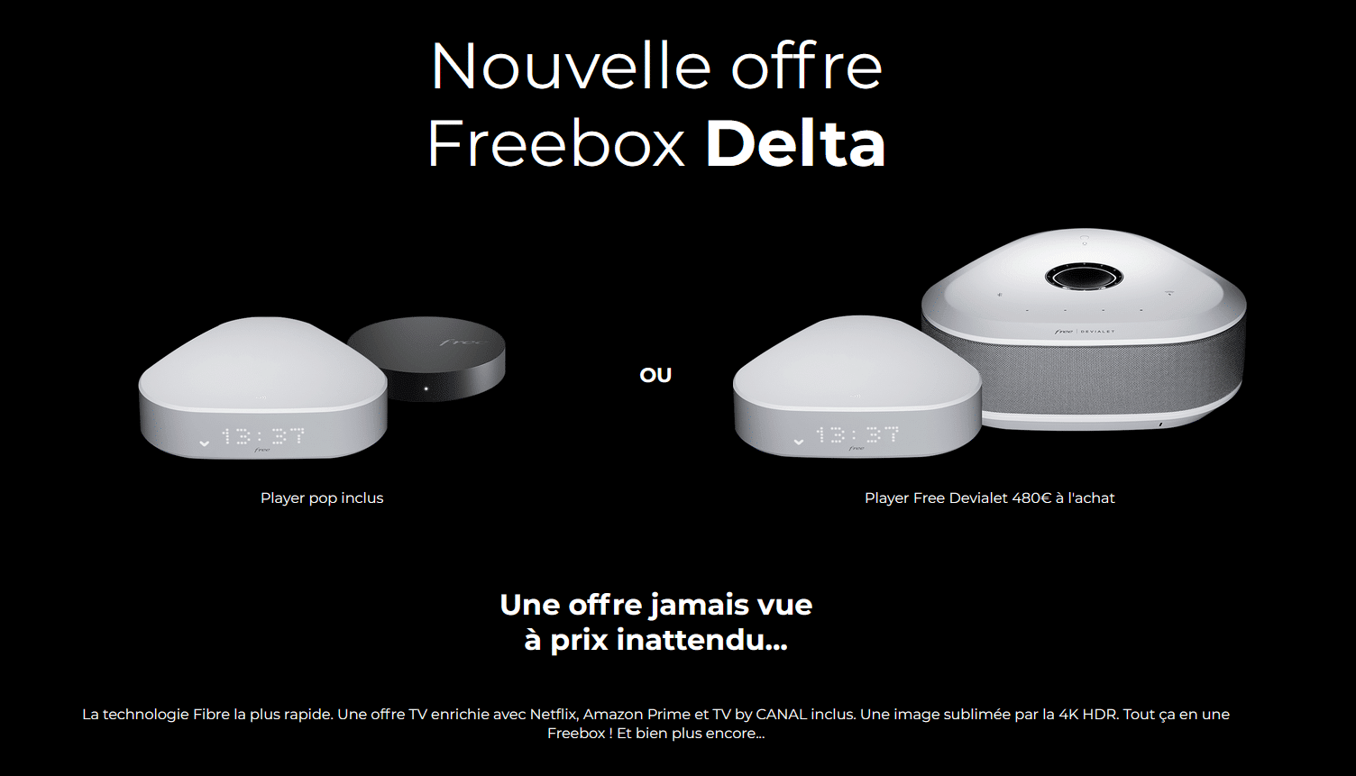 Freebox Delta Avec Player Pop : Freebox Delta : tout ce qu’il faut ...