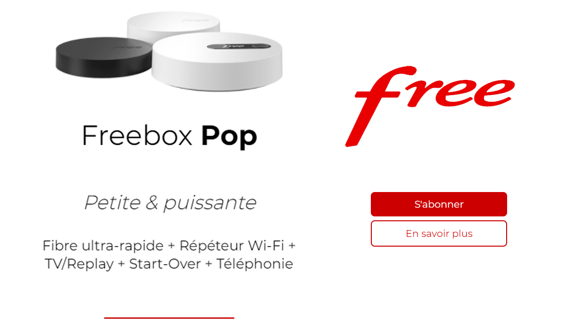 Freebox Pop en promo