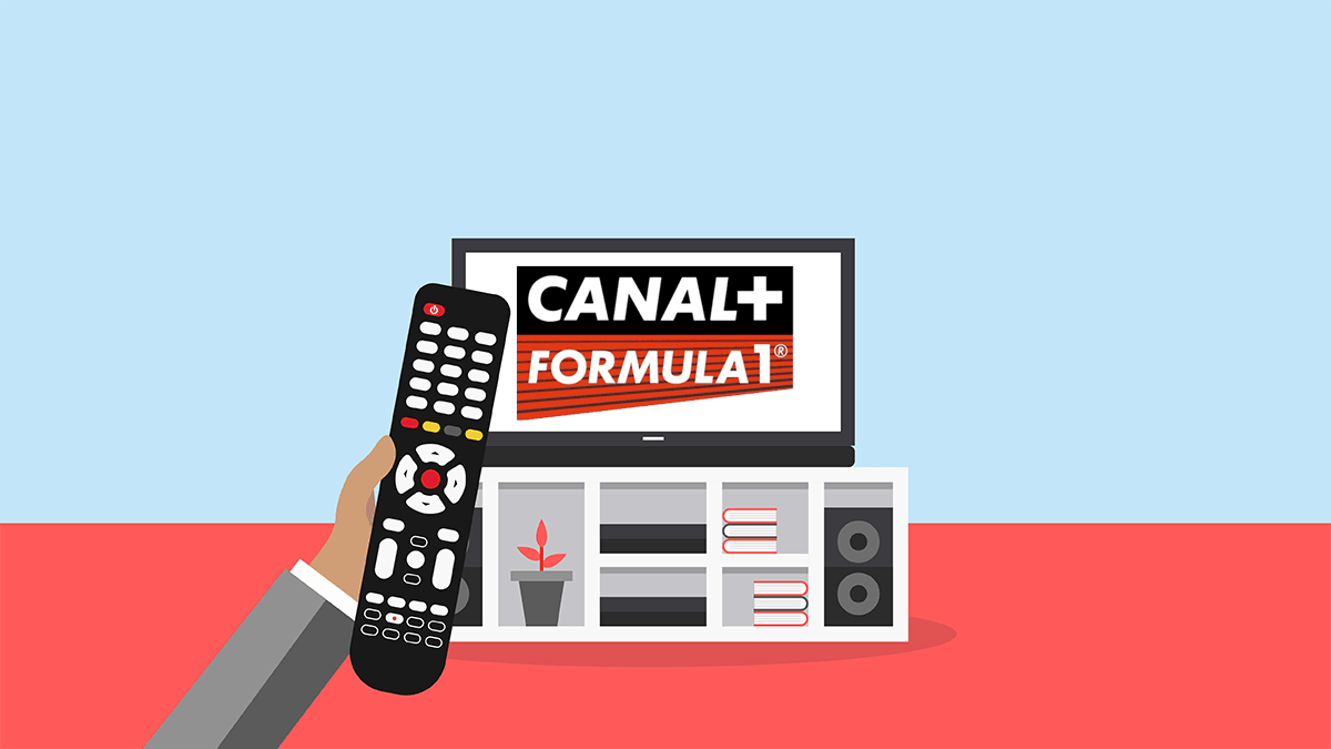 Le numéro de la chaîne TV CANAL+ Formula One.
