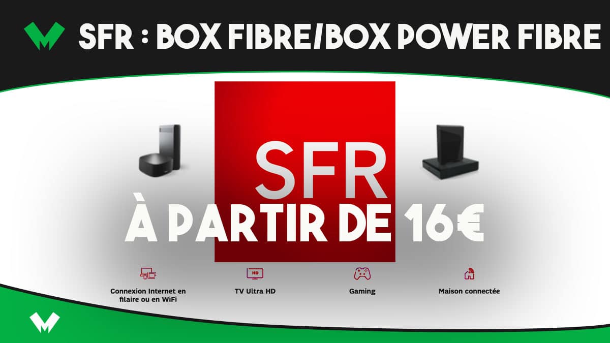 SFR Box Fibre et Box Power Fibre