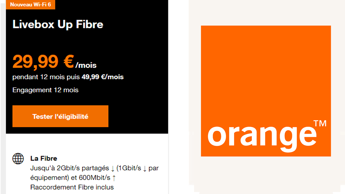 Livebox 5 Orange fibre