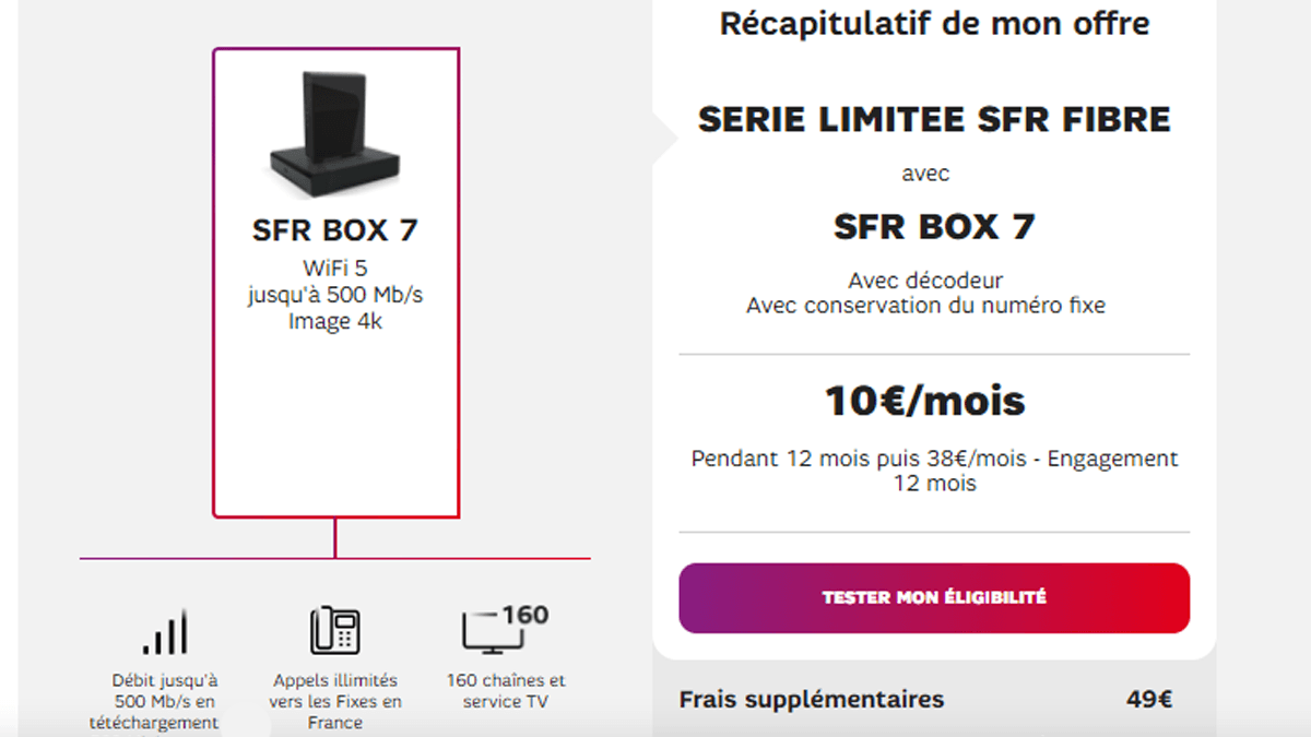 Promo SFR Box 7
