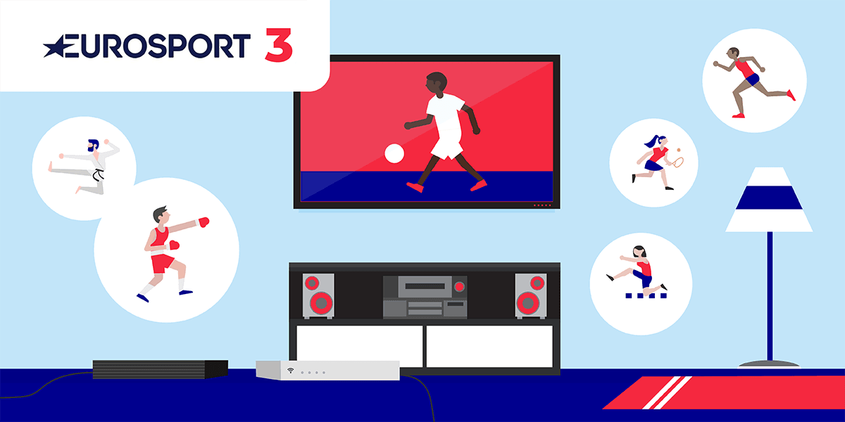Chaîne Eurosport 3 : numéro pour regarder sur sa box internet