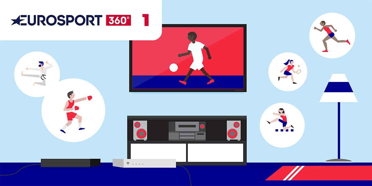 La chaîne TV Eurosport 360 1.