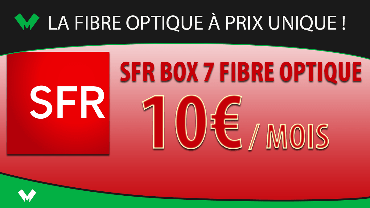 Box pas chère SFR 10€