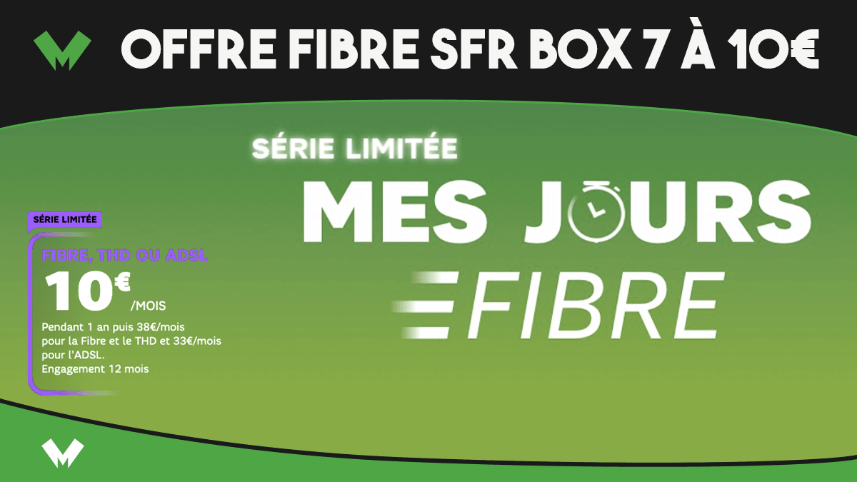 Offre internet fibre SFR Box 7