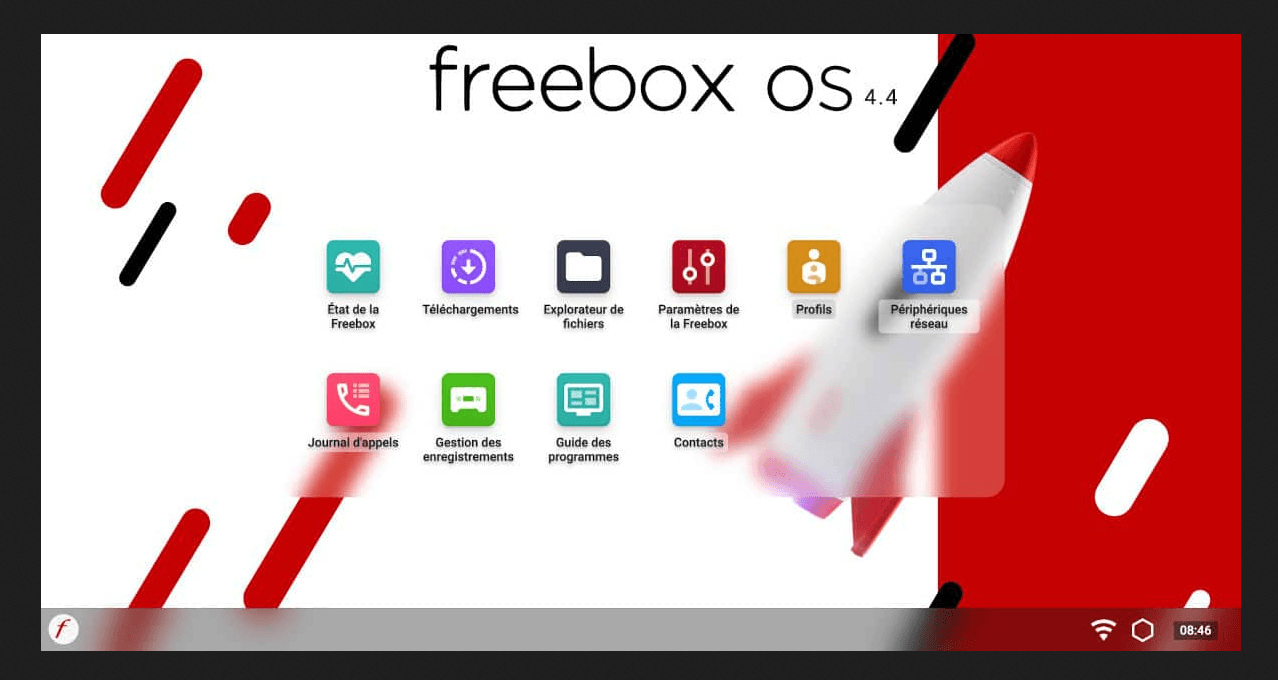 Nouvelle interface Freebox