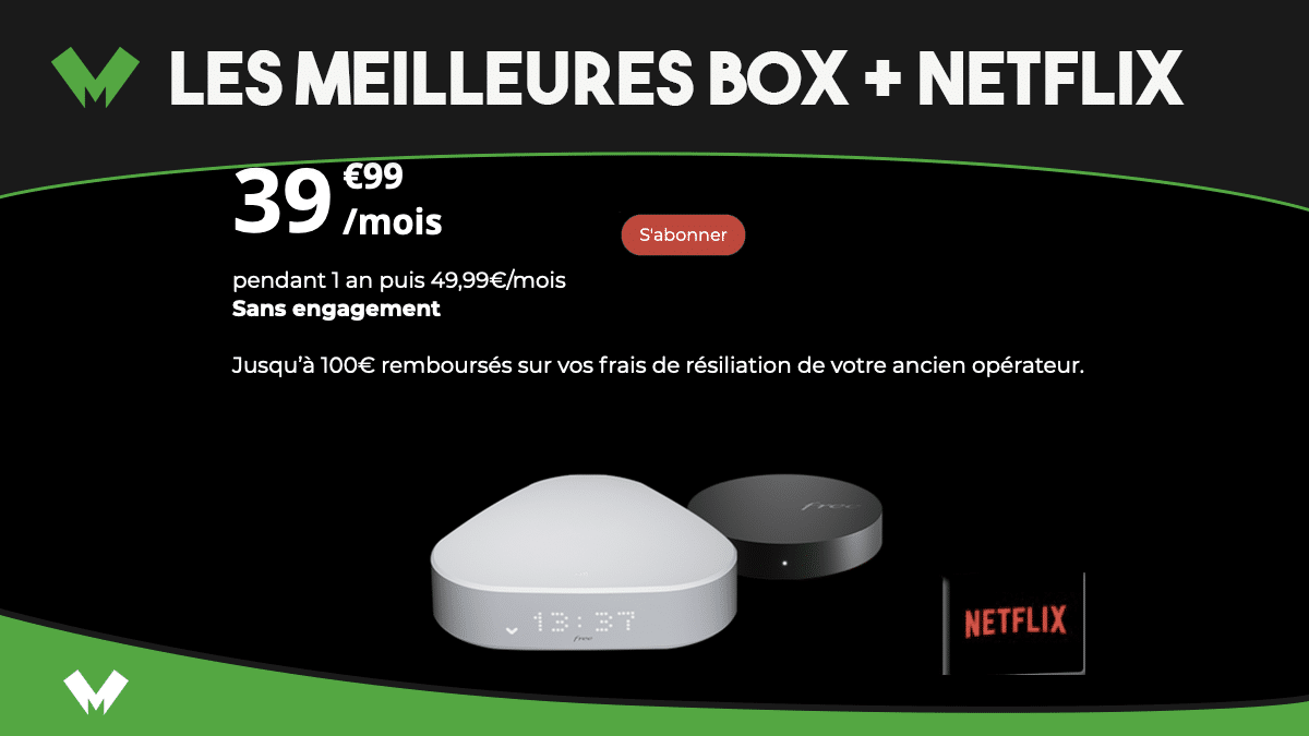 Box fibre avec Netflix