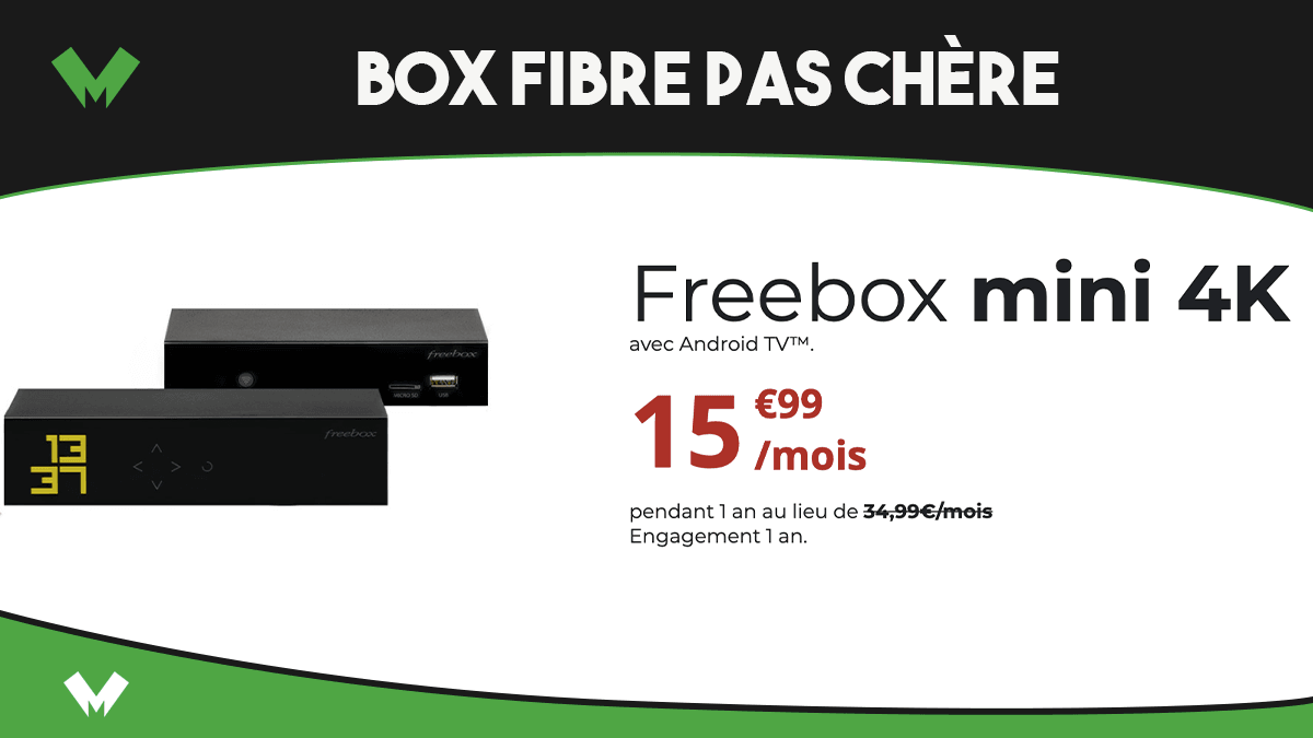 Box pas chère Free SFR