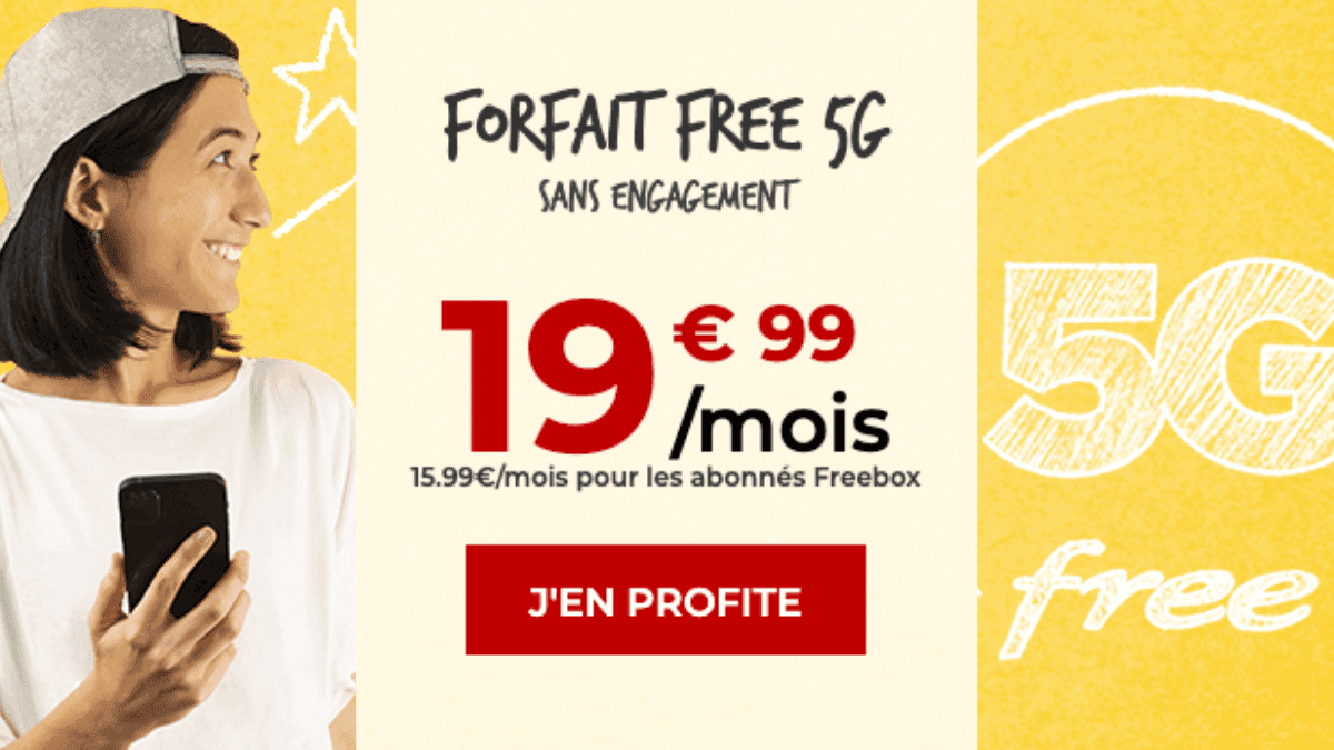 150 Go 5G forfait Free
