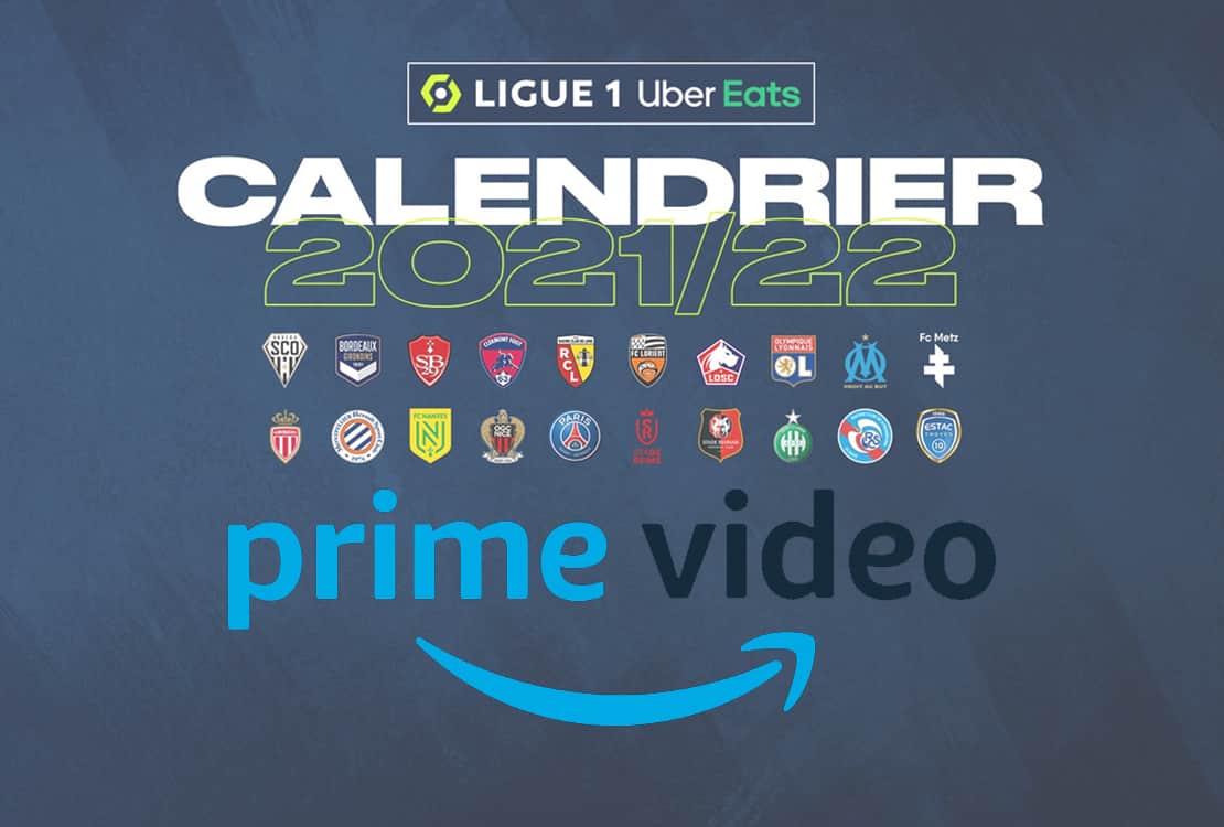 calendrier Amazon Prime Video Ligue 1