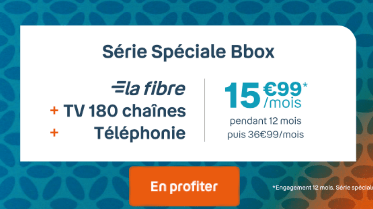 offre internet serie speciale bbox