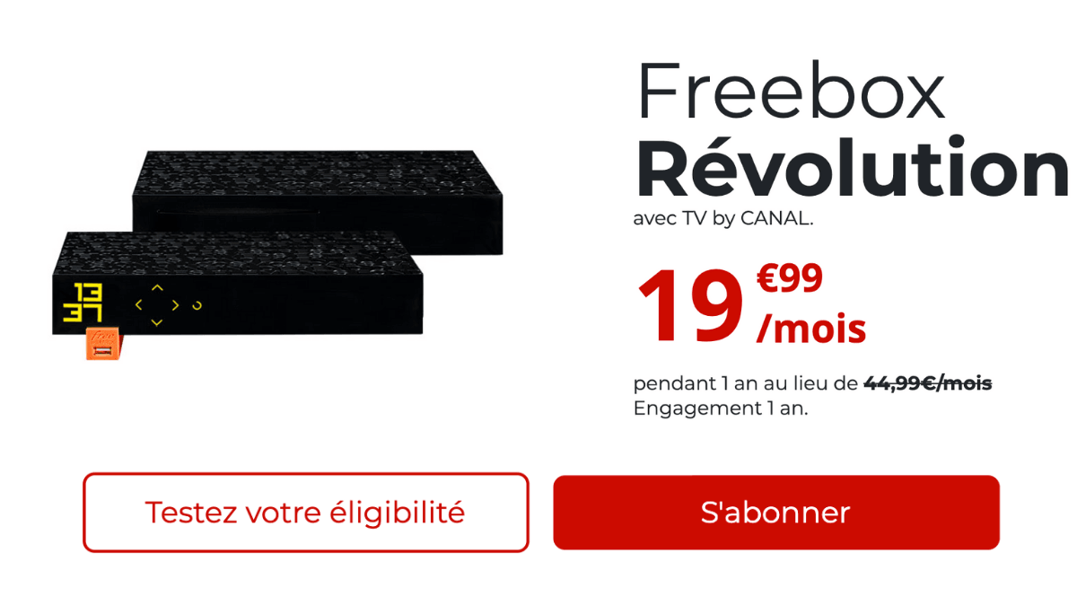 Révolution Promo box fibre