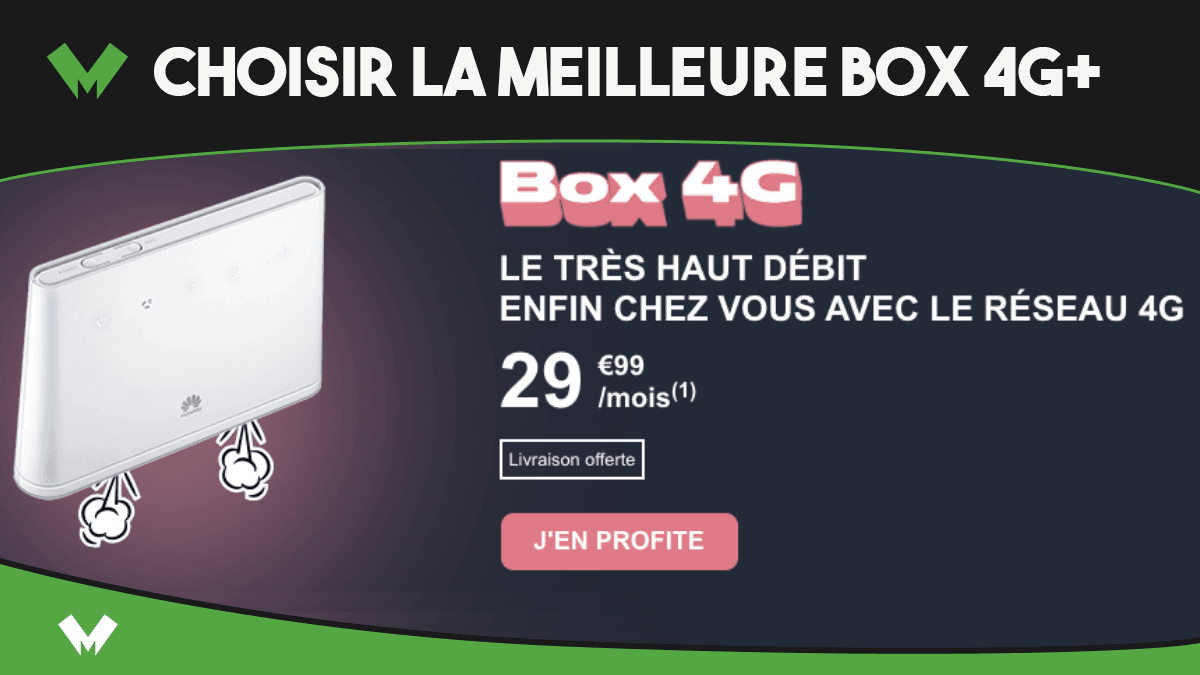 Duel de box 4G entre Bouygues Telecom et NRJ Mobile