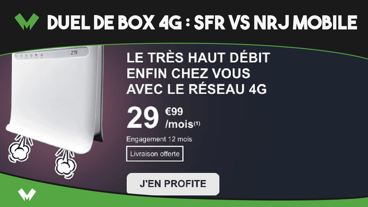 SFR vs NRJ box 4G