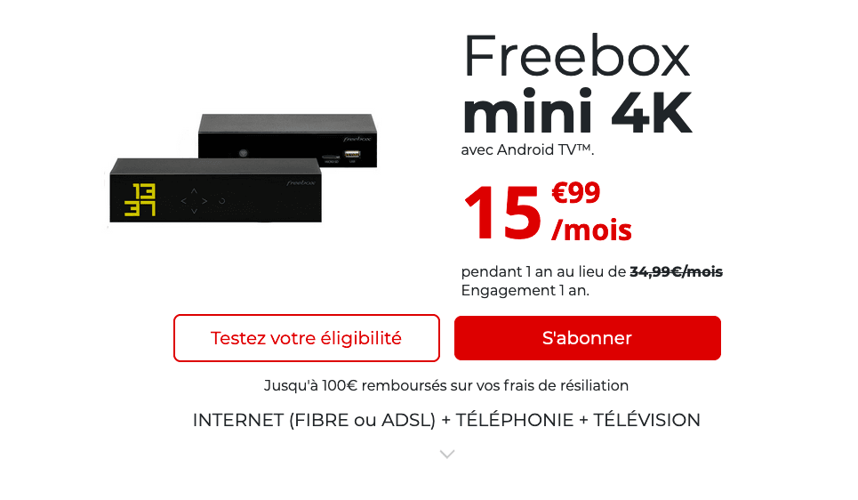 la freebox Mini 4K