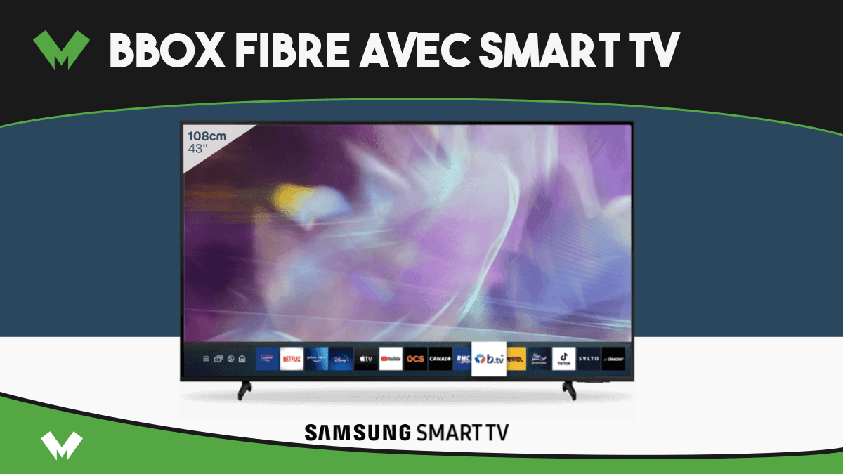 La Samsung Smart TV et la Bbox Fibre de Bouygues sont en promotion