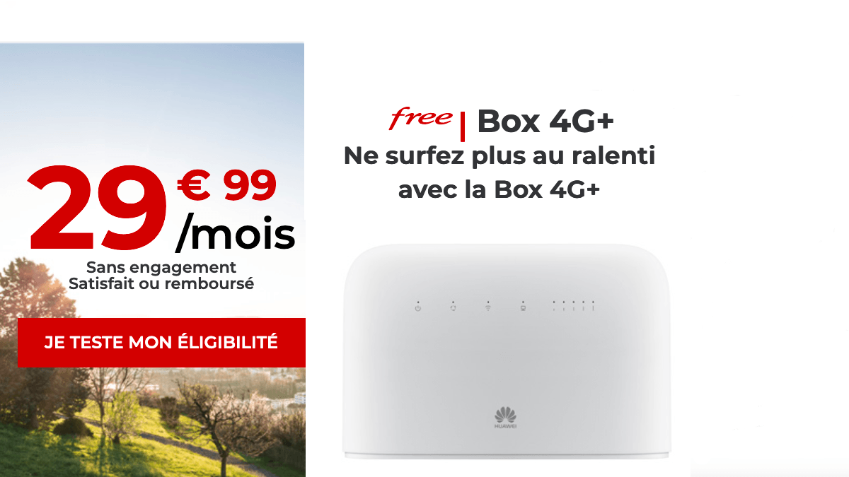 La box 4G de Free