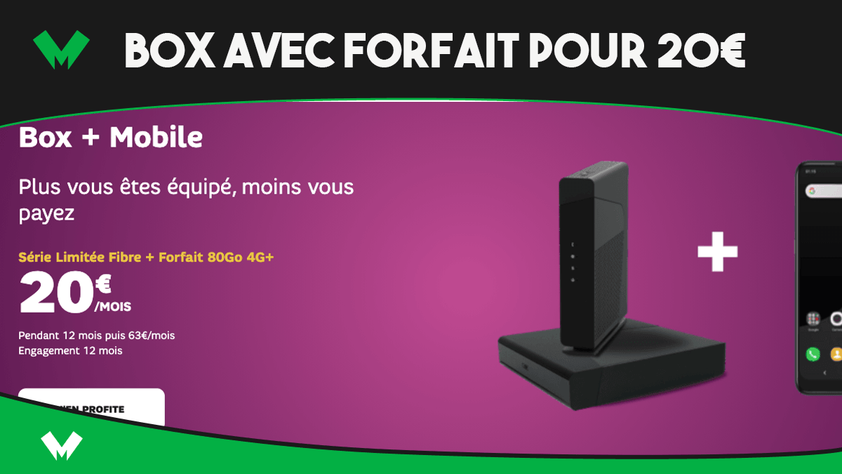 box avec forfait SFR Bouygues
