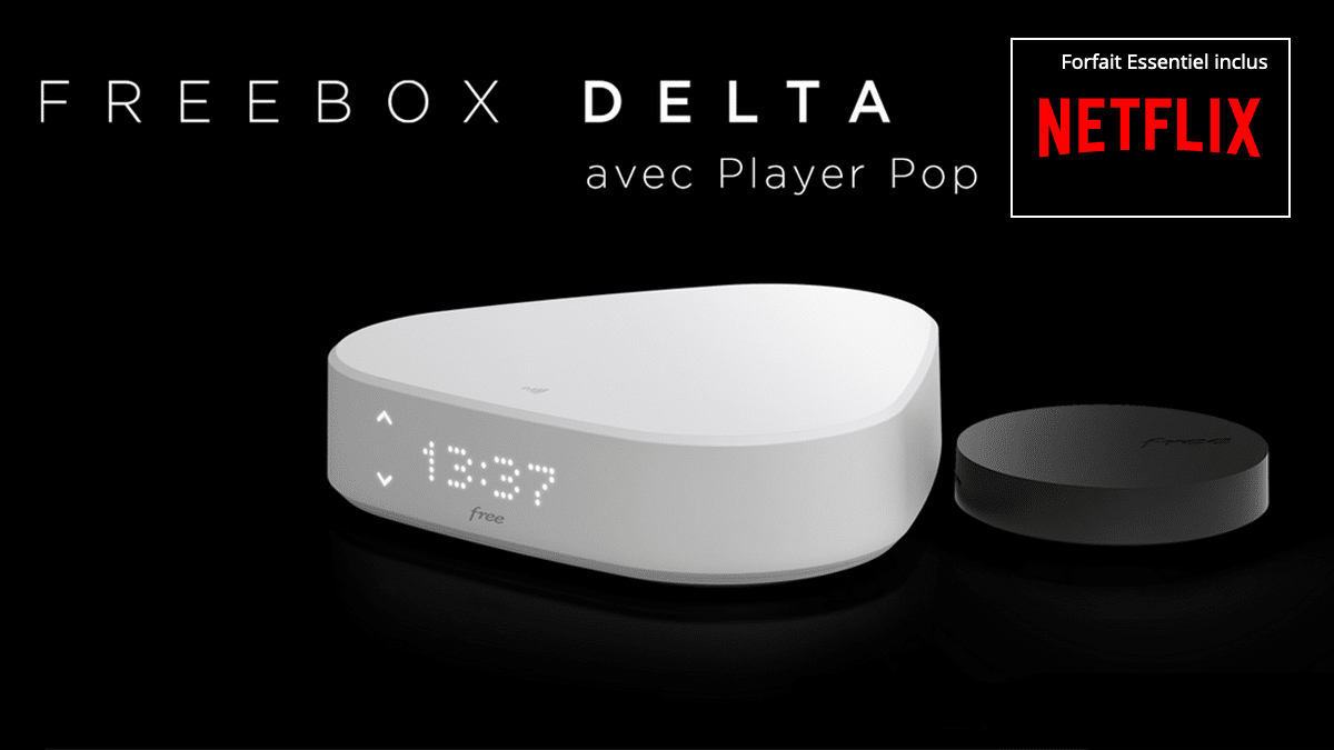 La Freebox Delta, une box avec Netflix inclus